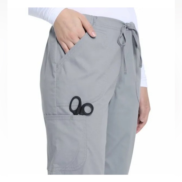 Scrubstar Women's Scrub Pants Core Essentials w/Drawstring Tie Dark Gray Size… - Picture 3 of 3